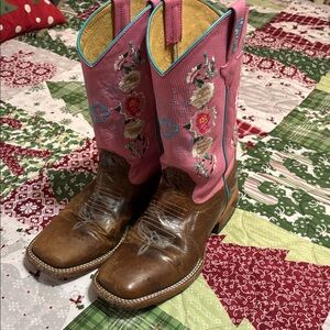 Macie Bean girls honeybunch cowgirl boots